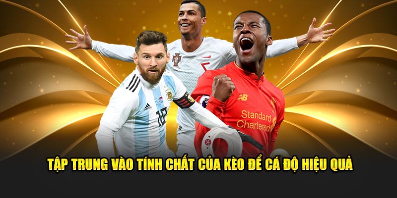 Tập trung vào tính chất của kèo để cá độ hiệu quả